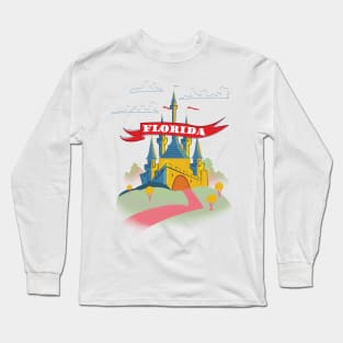 Florida Magical Castle Long Sleeve T-Shirt